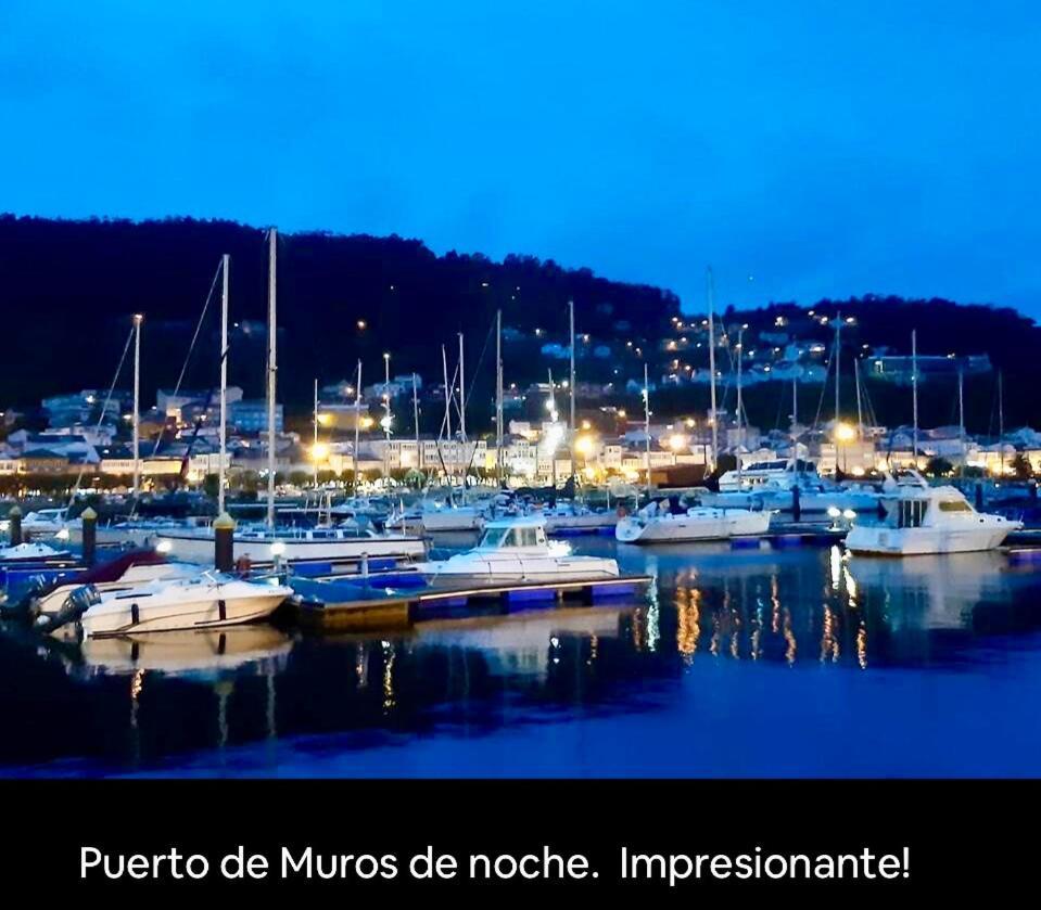 Apartamento Con Vistas Al Mar En Primera Linea. Muros Εξωτερικό φωτογραφία